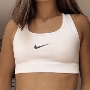 White Nike Dri-fit Sports Bra, extra small!